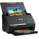 Epson FastFoto FF-680W - Document scanner - Contact Image Sensor (CIS) - Duplex - A4 - 600 dpi x 600 dpi - up to 45 ppm (mono)  /  up to 45 ppm (colour) - ADF (100 sheets) - USB 3.0, Wi-Fi(n)