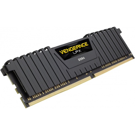 CORSAIR Vengeance LPX - DDR4 - kit - 16 GB: 2 x 8 GB - DIMM 288-pin - 3200 MHz  /  PC4-25600 - CL16 - 1.35 V - unbuffered - non-ECC - black - 2