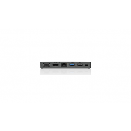 Lenovo Powered USB-C Travel Hub - Docking station - USB-C - VGA, HDMI - Worldwide - for IdeaPad 3 14; ThinkCentre neo 50; ThinkPad L13 Yoga Gen 3; T14s Gen 3; X1 Nano Gen 2 - 1