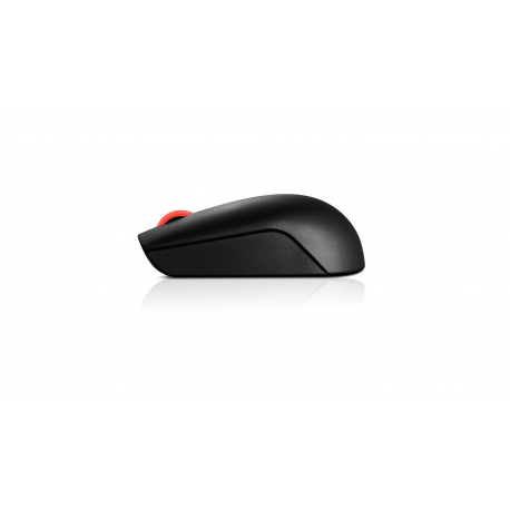 Lenovo Essential Compact - Mouse - right and left-handed - 3 buttons - wireless - 2.4 GHz - USB wireless receiver - black - OEM - for ThinkCentre M80t Gen 3; ThinkCentre neo 50; ThinkPad T14s Gen 3; V50t Gen 2-13 - 3