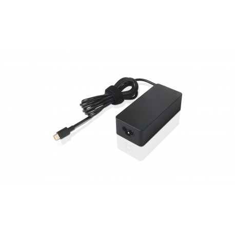 Lenovo USB-C 65W AC Adapter - Power adapter - AC 100-240 V - 65 Watt - Central Europe - black - for IdeaPad 5 14; 5 15; 5 Pro 14; ThinkBook 14s Yoga G2 IAP; 15 G4 ABA; Yoga 7 14; 7 16 - 0