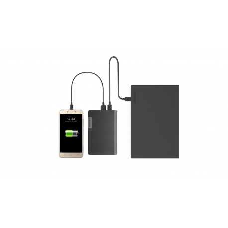 Lenovo Laptop Power Bank - External battery pack - 1 x 14000 mAh 48 Wh - gun metal - 4
