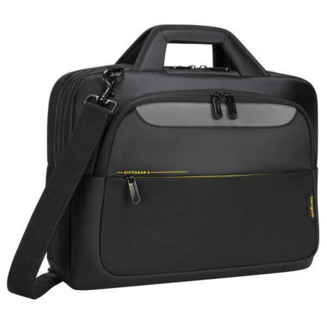 Targus CityGear Topload Laptop Case - Notebook carrying case - 15" - 17.3" - black - 8