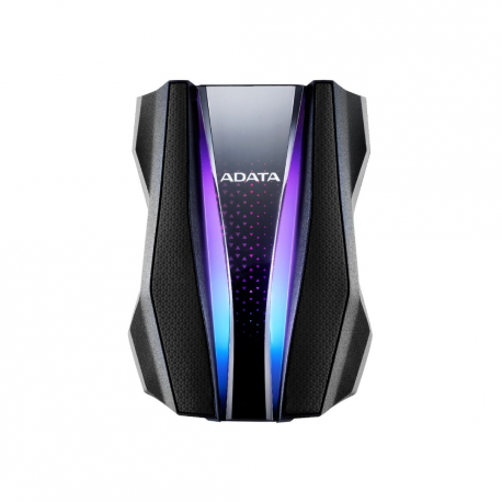 ADATA HD770G - Hard drive - encrypted - 1 TB - external (portable) - USB 3.2 Gen 1 - 256-bit AES - black - 5