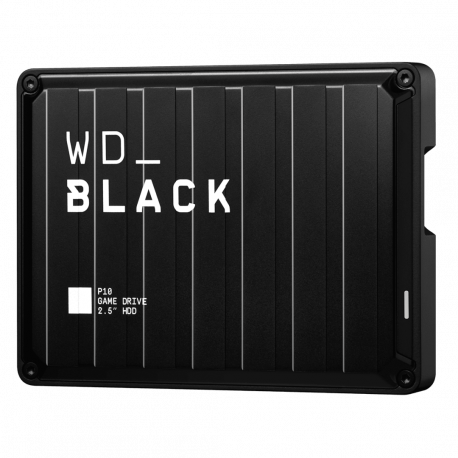 WD_BLACK P10 Game Drive WDBA3A0040BBK - Hard drive - 4 TB - external (portable) - USB 3.2 Gen 1 - black - 2