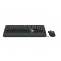 Logitech MK540 Advanced - Keyboard and mouse set - wireless - 2.4 GHz - Nordic