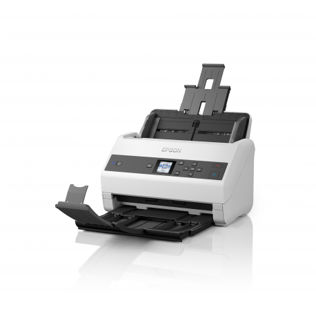 Epson WorkForce DS-970 - Document scanner - Contact Image Sensor (CIS) - Duplex - A4 - 600 dpi x 600 dpi - up to 85 ppm (mono)  /  up to 85 ppm (colour) - ADF (100 sheets) - up to 9000 scans per day - USB 3.0 - 2