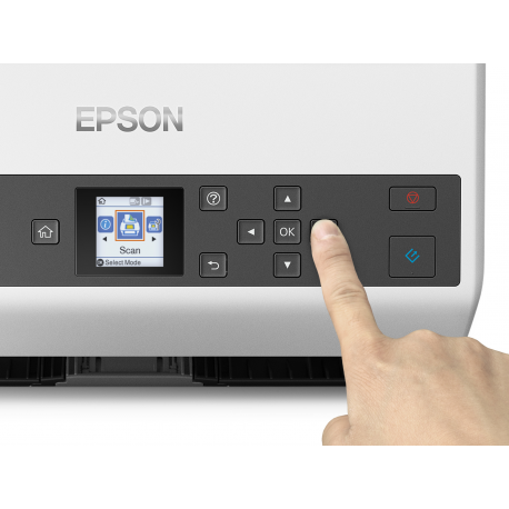 Epson WorkForce DS-970 - Document scanner - Contact Image Sensor (CIS) - Duplex - A4 - 600 dpi x 600 dpi - up to 85 ppm (mono)  /  up to 85 ppm (colour) - ADF (100 sheets) - up to 9000 scans per day - USB 3.0 - 5