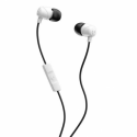 Skullcandy Jib - Earphones with mic - in-ear - wired - 3.5 mm jack - noise isolating - white / black / white