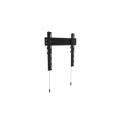 Multibrackets M VESA Wallmount Super Slim Fixed 400 MAX - Bracket - for flat panel - plastic, steel - slate black - screen size: 32"-55" - wall-mountable