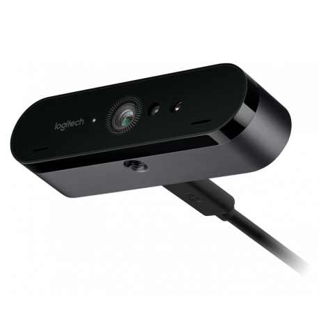 Logitech BRIO STREAM - Live streaming camera - colour - 4096 x 2160 - 1080p, 4K - audio - USB - 3