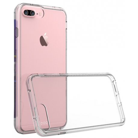 Screenor Hybrid Bumper - Back cover for mobile phone - transparent - for Apple iPhone XR - 0