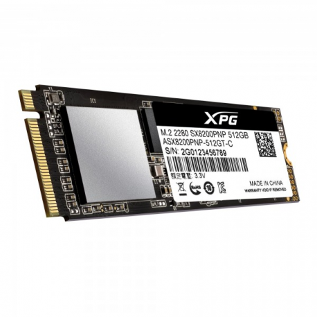ADATA XPG SX8200 Pro - SSD - 512 GB - internal - M.2 2280 - PCIe 3.0 x4 (NVMe) - 1