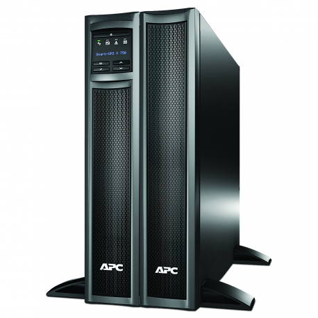 APC Smart-UPS X 750VA Tower / Rack - UPS (rack-mountable  /  external) - AC 230 V - 600 Watt - 750 VA - RS-232, USB - output connectors: 8 - 2U - black - for P / N: AR106SH6, AR109SH6, AR112SH6, AR3006, AR3006SP, AR3103, AR3103SP, AR3106, AR3106SP - 3