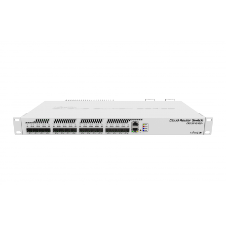 MikroTik Cloud Router Switch CRS317-1G-16S+RM - Switch - L3 - Managed - 16 x SFP+ + 1 x 10 / 100 / 1000 - rack-mountable - AC 100 - 240 V - 4