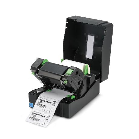 TSC TE210 - Label printer - direct thermal  /  thermal transfer - Roll (11.2 cm) - 203 dpi - up to 152.4 mm / sec - USB 2.0, LAN, USB host, RS232 - 1