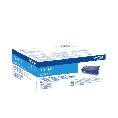 Brother TN421C - Cyan - original - toner cartridge - for Brother DCP-L8410, HL-L8260, HL-L8360, MFC-L8690, MFC-L8900 - 1