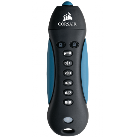 Corsair Flash Padlock 3 - USB flash drive - encrypted - 64 GB - USB 3.0 - 4