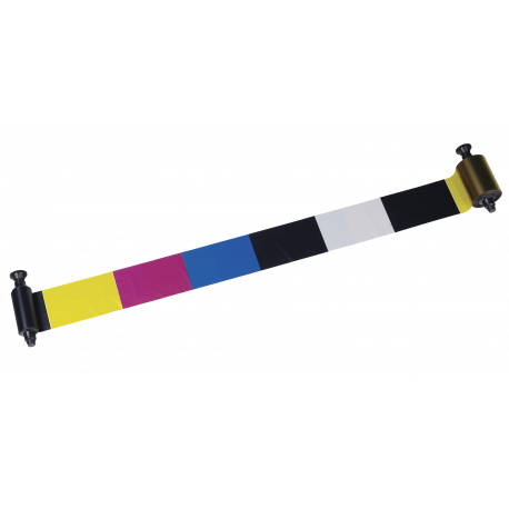 Evolis Color Ribbon - Colour (cyan, magenta, yellow, black) - print ribbon (colour) - for Evolis Dualys, Dualys Basic, Dualys Mag ISO - 1