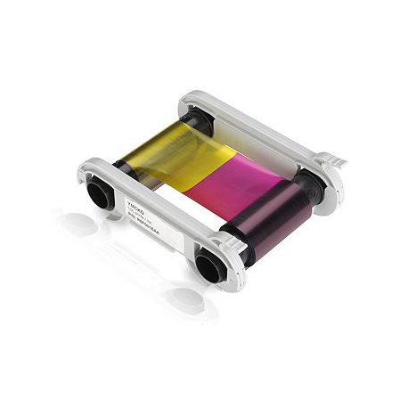 Evolis High Trust 1/2 YMCKO Color Ribbon - Colour (cyan, magenta, yellow, resin black, clear overcoat) - print ribbon (colour) - for Evolis Zenius Expert Contactless, Zenius Expert Mag ISO, Zenius Expert Smart - 2
