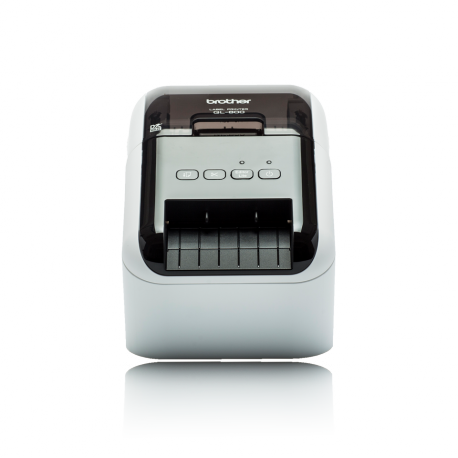 Brother QL-800 - Label printer - two-colour (monochrome) - direct thermal - Roll (6.2 cm) - 300 x 600 dpi - up to 93 labels/min - USB 2.0 - black, white - 1