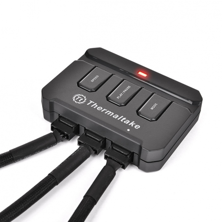 Thermaltake Riing 12 LED - Case fan - 120 mm (pack of 3) - 11