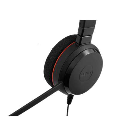 Jabra Evolve 20 MS mono - Headset - on-ear - wired - USB - Certified for Skype for Business - 3