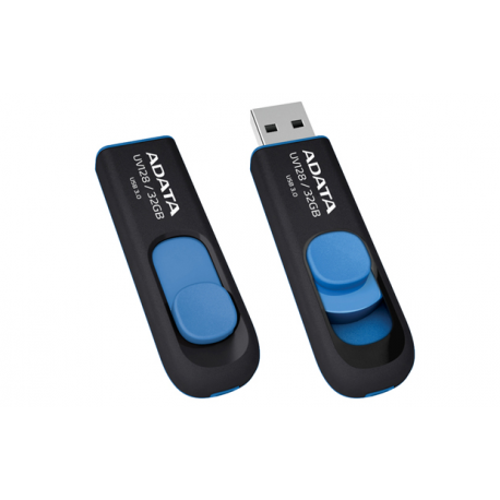 ADATA DashDrive UV128 - USB flash drive - 128 GB - USB 3.0 - black, blue - 2