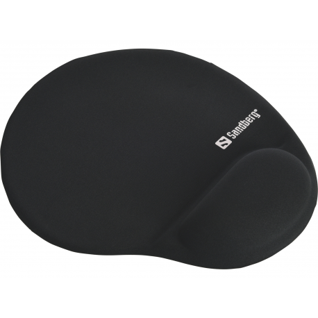 Sandberg - Mouse pad with wrist pillow - black - 2