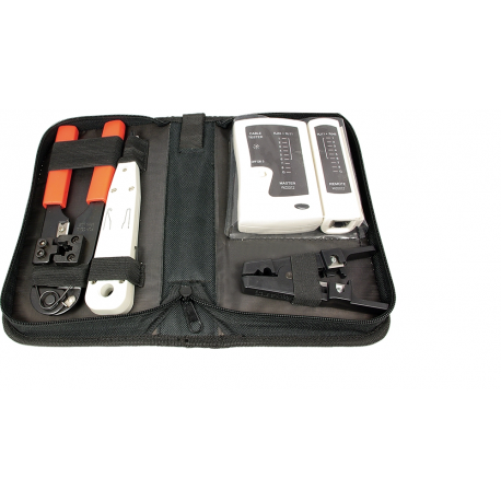 LogiLink Networking Tool Set with Bag - Network tool / tester kit - 1