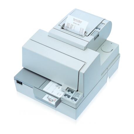 Epson TM H5000IIP - Receipt printer - thermal line / dot-matrix - A4 - 9 pin - parallel - cutter - cool white - 4