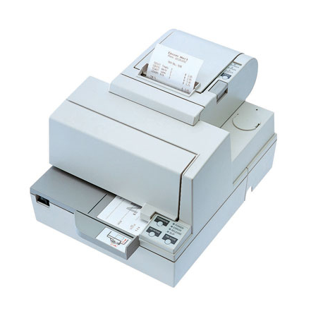 Epson TM H5000IIP - Receipt printer - thermal line / dot-matrix - A4 - 9 pin - parallel - cutter - cool white - 5
