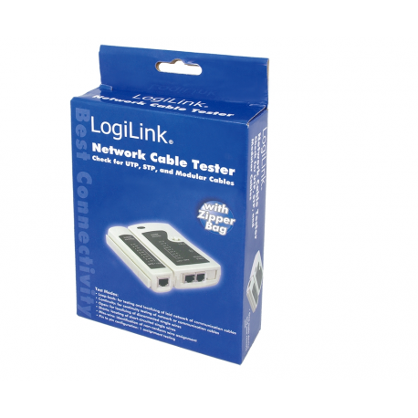 LogiLink Network Cable Tester - Network tester - 1