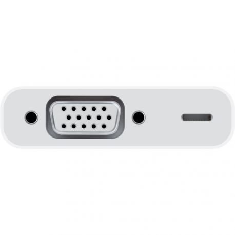Apple - Adapter cable - VGA - Lightning male to DB-15 female - for iPad / iPhone / iPod (Lightning) - 1