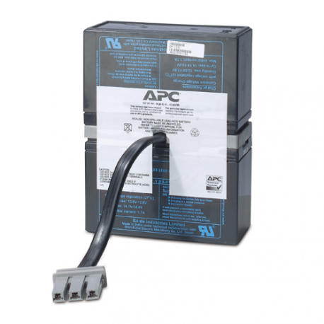 APC Replacement Battery Cartridge #33 - UPS battery - 1 x battery - Lead Acid - charcoal - for P / N: BR1100CI, BR1100CI-IN, BR650CI, BR650CI-RS, BT1500, BT1500BP, SC1000ICH, SN1000 - 1