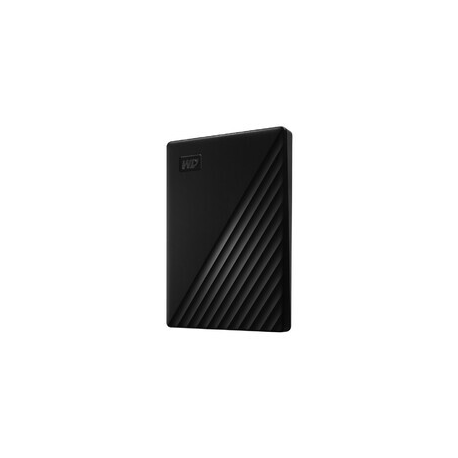 WD My Passport WDBYVG0010BBK - Hard drive - encrypted - 1 TB - external (portable) - USB 3.2 Gen 1 - 256-bit AES - black - 1