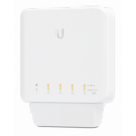 Ubiquiti UniFi Switch USW-FLEX - Switch - Managed - 4 x 10 / 100 / 1000 (PoE) + 1 x 10 / 100 / 1000 (PoE) - wall-mountable, pole-mountable - PoE (46 W)
