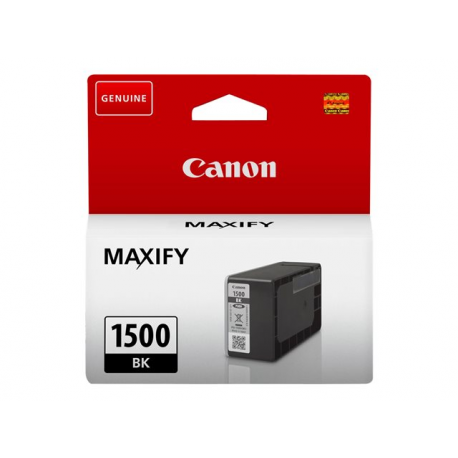 Canon PGI-1500 BK - 12.4 ml - black - original - ink tank - for MAXIFY MB2050, MB2150, MB2155, MB2350, MB2750, MB2755 - 0
