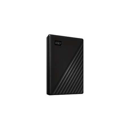 WD My Passport WDBYVG0020BBK - Hard drive - encrypted - 2 TB - external (portable) - USB 3.2 Gen 1 - 256-bit AES - black - 2