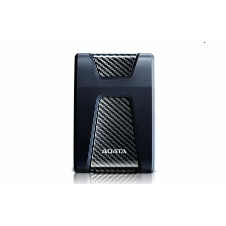 ADATA DashDrive Durable HD650 - Hard drive - 1 TB - external (portable) - 2.5" - USB 3.1 - black - 2
