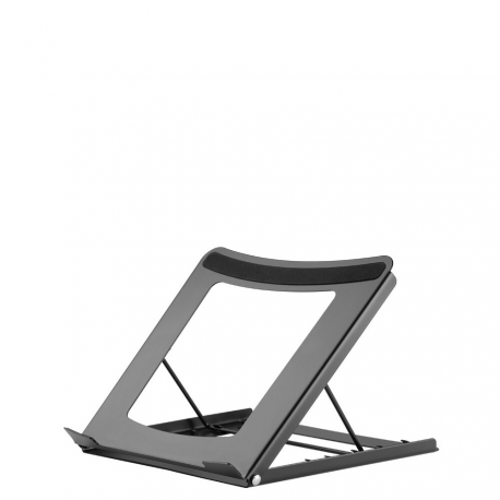 Neomounts by Newstar NSLS075 - Stand - for notebook - powder-coated steel - black - screen size: 10"-15" - desktop - 1