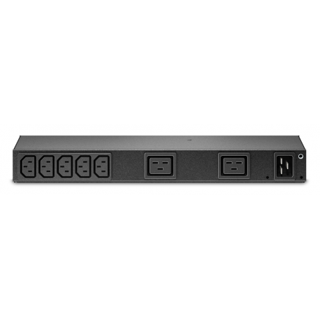 APC Basic Rack PDU AP6120A - Power distribution unit (rack-mountable) - AC 100-240 V - input: IEC 60320 C20 - output connectors: 9 (IEC 60320 C13, IEC 60320 C19) - for P / N: SMTL1000RMI2UC, SMX1000C, SMX1500RM2UC, SMX1500RM2UCNC, SMX750C, SMX750CNC - 2