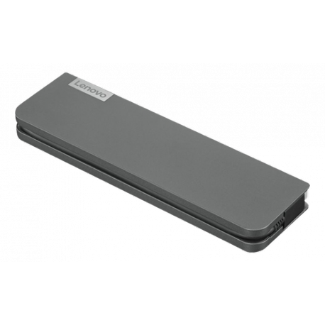 Lenovo USB-C Mini Dock - Mini-dock - USB-C - VGA, HDMI - GigE - 65 Watt - for ThinkPad L13 Yoga Gen 3; P1 Gen 5; T14s Gen 3; X1 Nano Gen 2; Yoga Slim 7 Pro 14 - 0