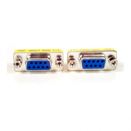 StarTech.com Slimline DB9 Serial Gender Changer - F / F - Serial gender changer - DB-9 (F) to DB-9 (F) - GC9SF - Serial gender converter - DB-9 (F) to DB-9 (F) - for P / N: ICUSB2324852, ICUSB422, NETRS232, NETRS2321P, NETRS2321POE, NETRS2322P, NETRS232485W - 0