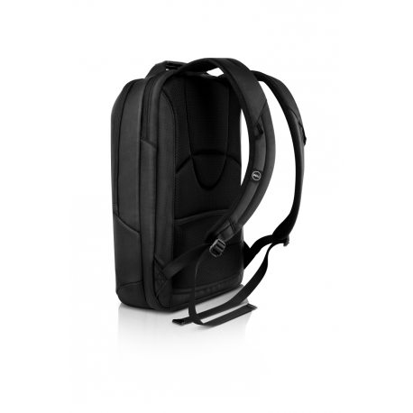 Dell Premier Slim Backpack 15 - Notebook carrying backpack - 15" - black with metal logo - for Latitude 54XX, 55XX; Precision 35XX, 55XX; Vostro 13 5310, 15 3510, 15 7510; XPS 15 95XX - 3