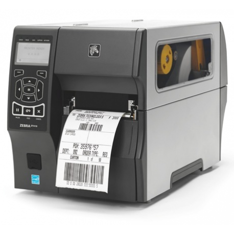 Zebra ZT400 Series ZT411 - Label printer - direct thermal  /  thermal transfer - Roll (10.8cm) - 300 dpi - up to 254 mm / sec - USB 2.0, LAN, serial, USB host, Bluetooth 4.1 - peeler - 3