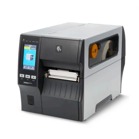 Zebra ZT400 Series ZT411 - Label printer - direct thermal  /  thermal transfer - Roll (10.8cm) - 600 dpi - up to 102 mm / sec - USB 2.0, LAN, serial, USB host, Bluetooth 4.1 - rewinder, peeler - 0