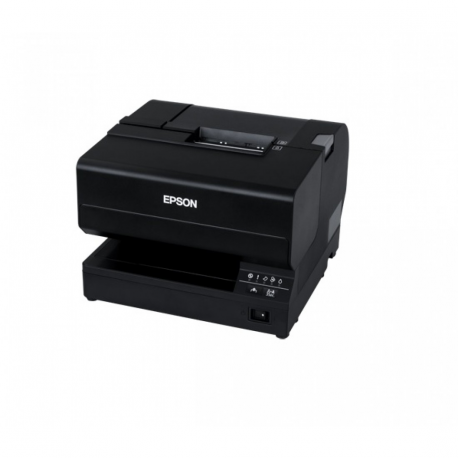 Epson TM J7700 - Receipt printer - ink-jet - Roll (8.3 cm), 230 x 297 mm - up to 98 mm / sec - USB 2.0, LAN - cutter - black - 0