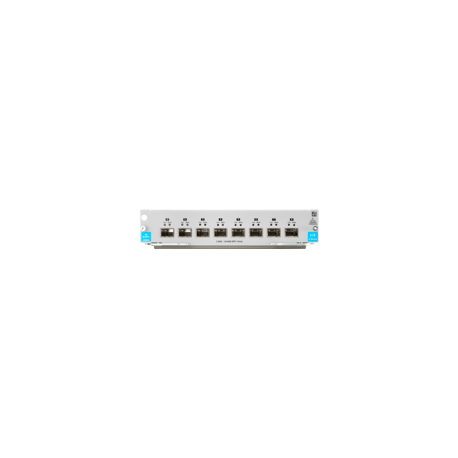 HPE - Expansion module - Gigabit Ethernet  /  10 Gigabit SFP+ x 8 - for HPE Aruba 5406R 16-port SFP+, 5406R 8-port 1 / 2.5 / 5 / 10GBASE-T PoE+  /  8-port SFP+ - 1