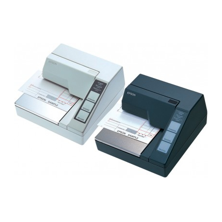 Epson TM U295P - Receipt printer - dot-matrix - JIS B5 - 16.2 cpi - 7 pin - up to 2.1 lines / sec - parallel - dark grey - 2